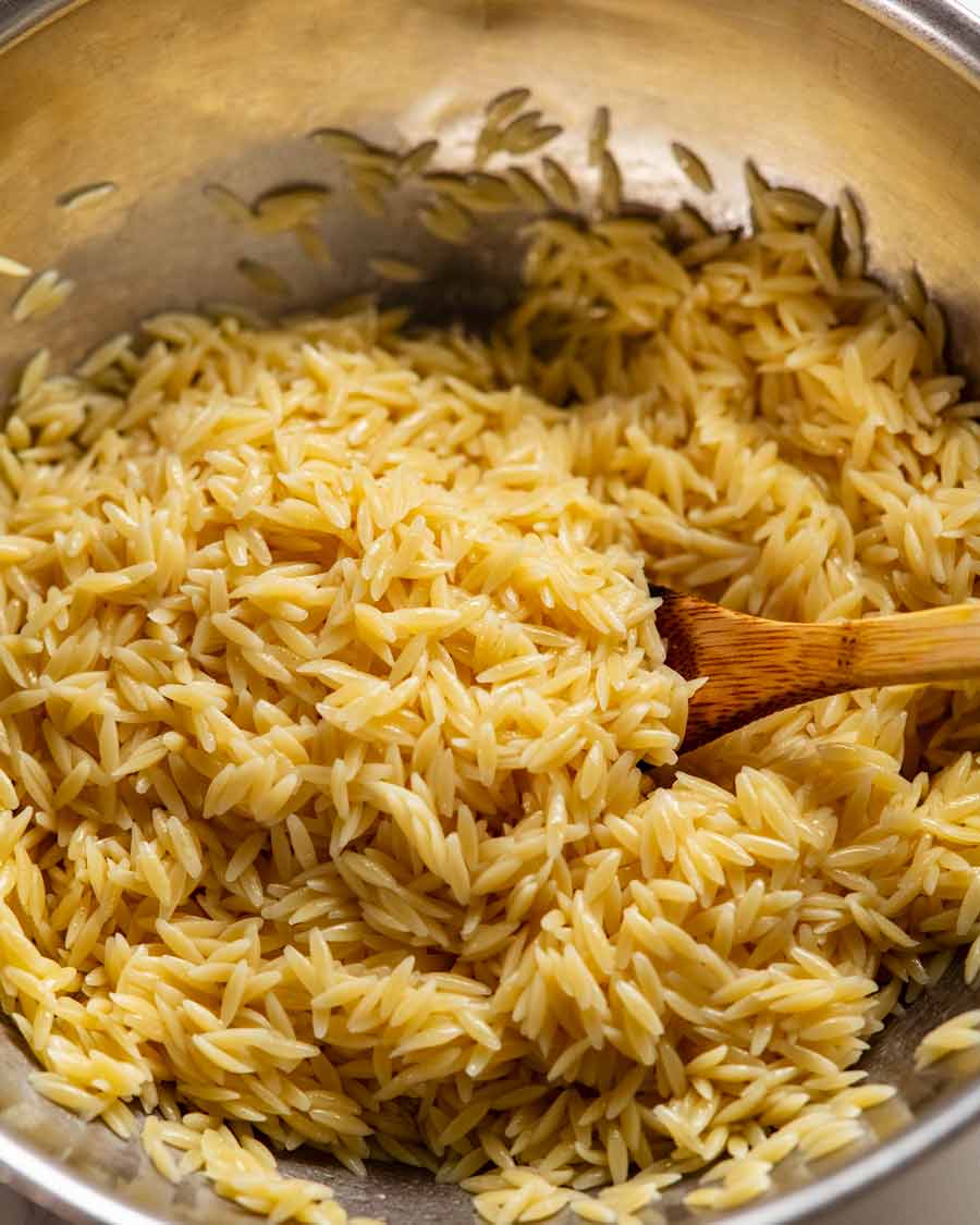 Risoni / orzo cooked